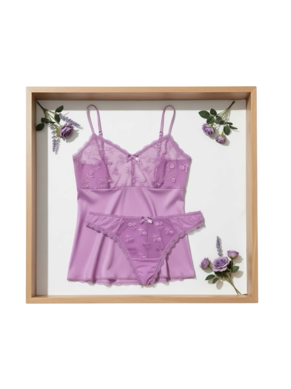 new Free People ❀ Lacey Flower Embroidered Thong Panty ❀ Soft Fuchsia ❀ L